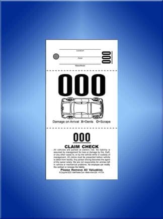#AVT3-CF2 2,000 Tickets FREE Shipping Valet Ticket Special