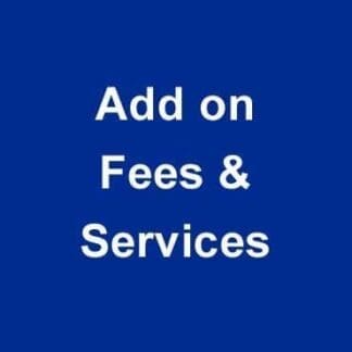 Add On Services
