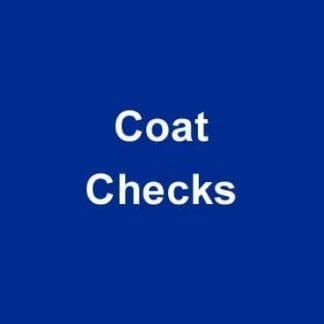 Coat Check Tickets