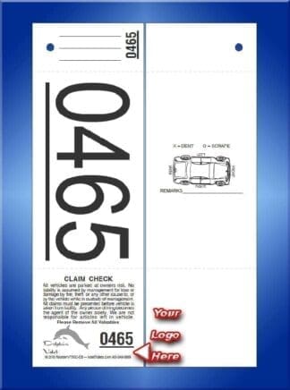 3 Part Custom Giant Number Tickets - Car Back 1,000 #VT3GC-CB 3 Part Custom Giant Number Tickets - Car Back 1,000 #VT3GC-CB