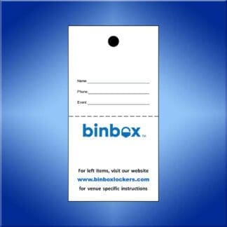 Custom Security Bag Check Tickets Printed 2 sides with Color Logo Custom Security Bag Check Tickets Printed 2 sides with Color Logo